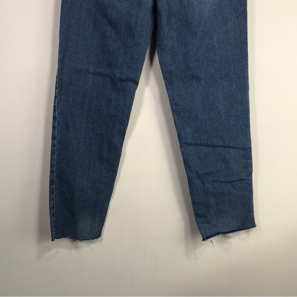 Jessica Simpson Get on with It Hi-Rise Slim Straight Jean, Women's Size 25 -Blue - Picture 10 of 11